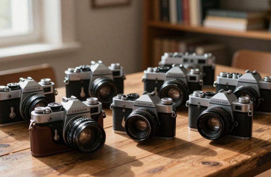Aparaty fotograficzne retro