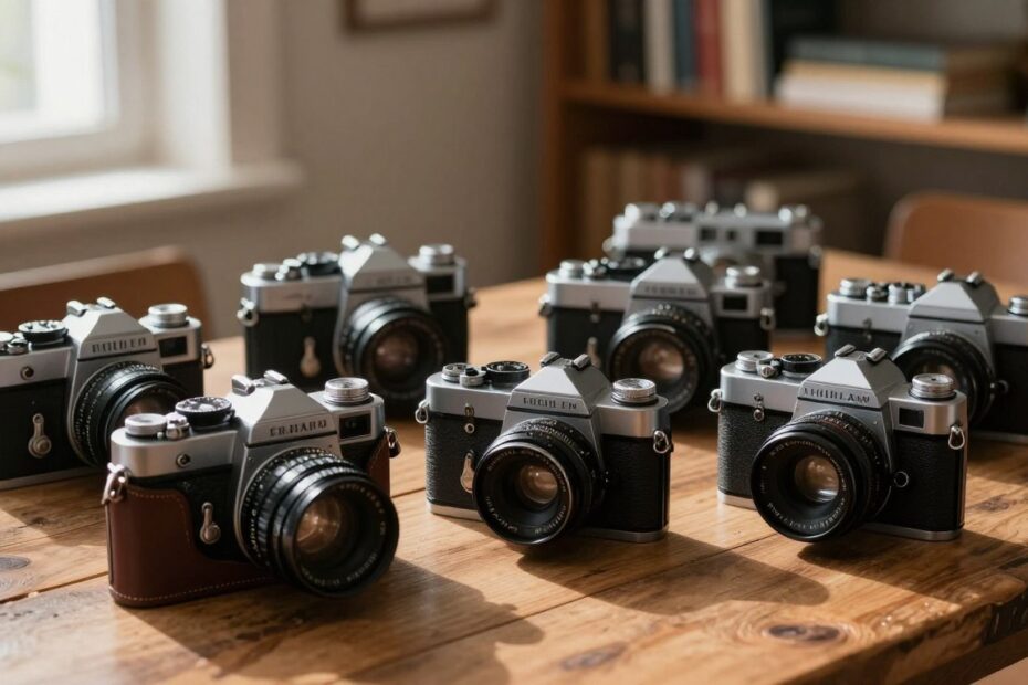 Aparaty fotograficzne retro