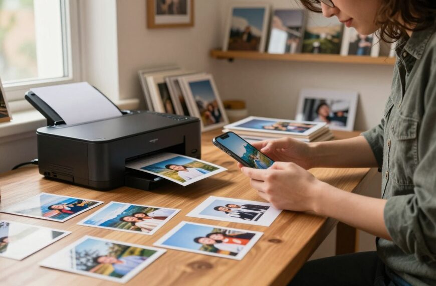 Czy można wywołać zdjęcia z telefonu u fotografa