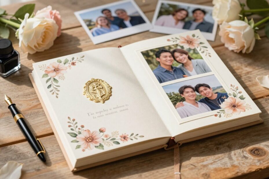 Dedykacja do albumu fotograficznego