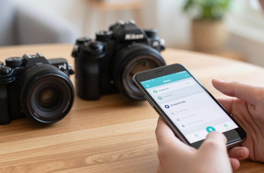 Jak połączyć aparat Nikon z telefonem