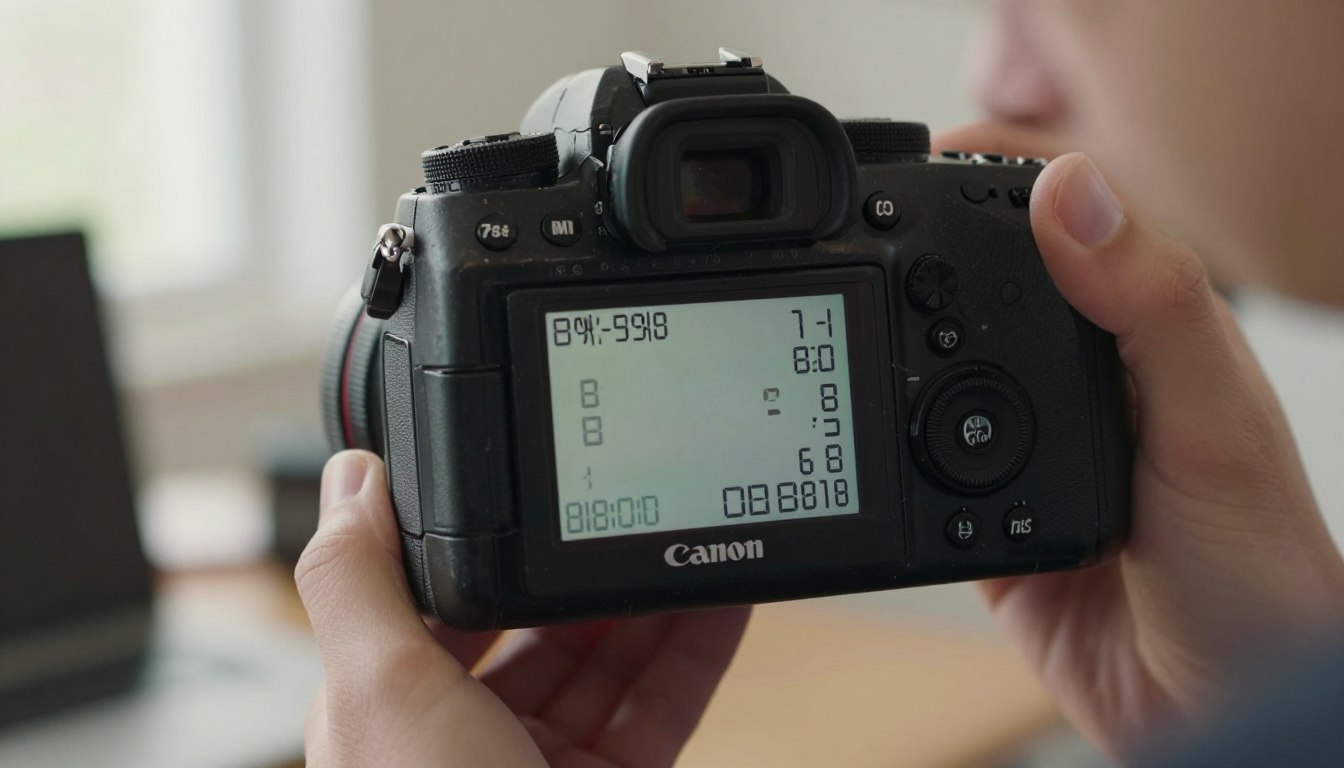 Jak sprawdzić przebieg migawki Canon