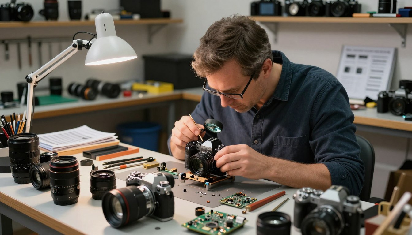 Naprawa aparatów fotograficznych