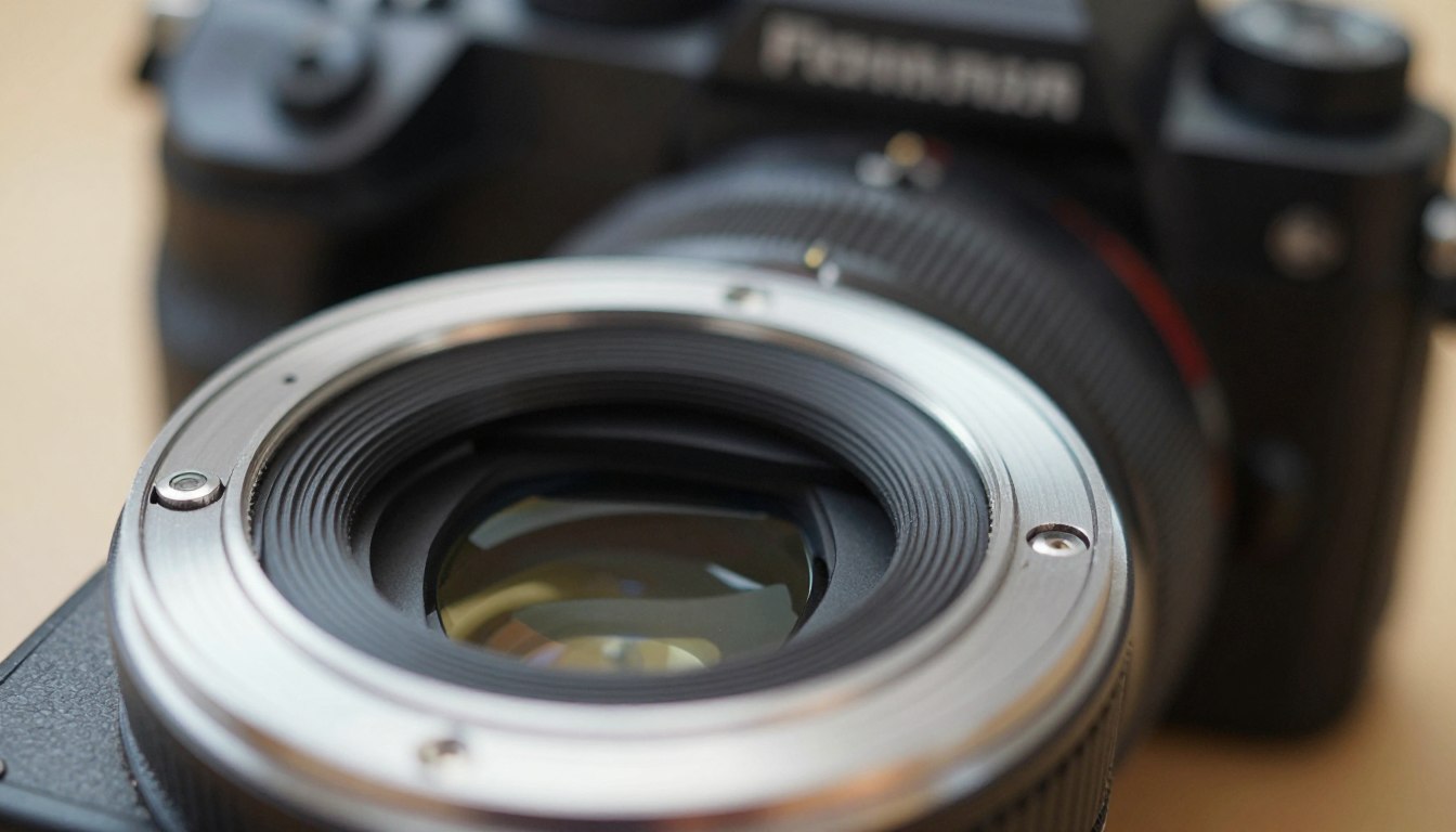 Przegroda w aparacie fotograficznym