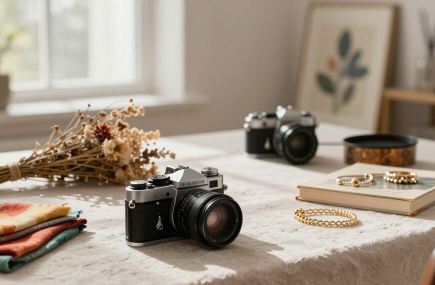 Rekwizyty fotograficzne – pomysły i inspiracje do sesji produktowych i portretowych