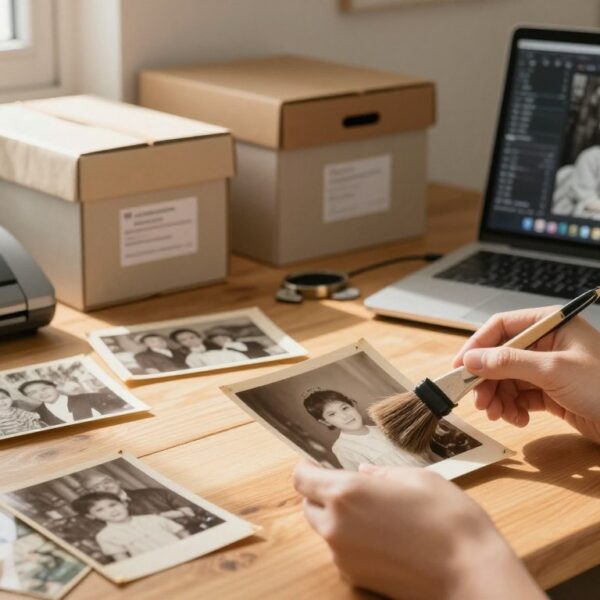 Stare fotografie – jak przechowywać, czyścić i digitalizować rodzinne zdjęcia