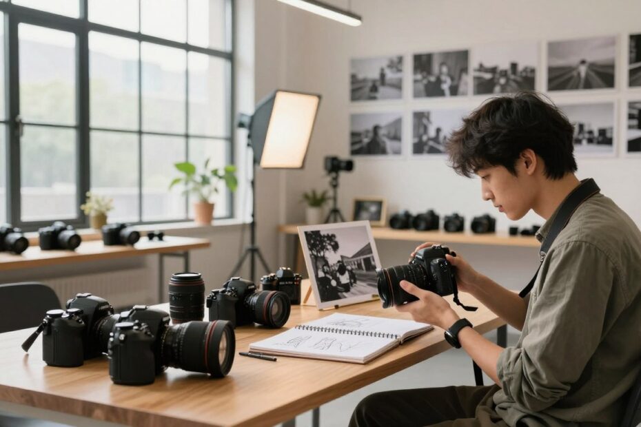 Studiowanie fotografii